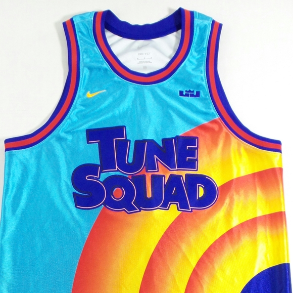 Nike LeBron James Space Jam Tune Squad Basketball Jersey Size Mens M - Picture 2 of 7
